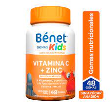 GOMAS KIDS VITA C SIN AZUCAR BENET*120GR