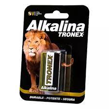 PILA TRONEX ALKALINA 9V*1UND