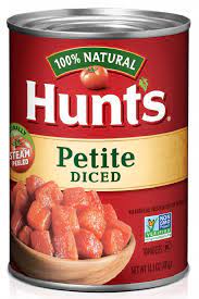 TOMATE HUNTS PEQUEÑOS EN CUADRO *411GR