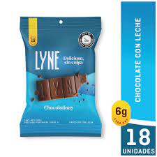 CHOCOLATINA LYNE LECHE 108GR