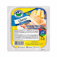 QUESO DOBLE CREMA TAJADO EL ZARZAL*250GR