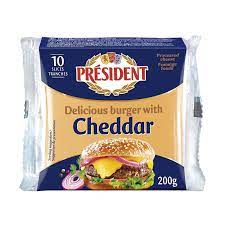 QUESO CHEDDAR LONCHAS X 200GR