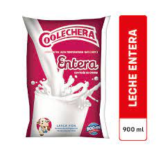 LECHE UHT ENTERA COOLECHERA x 900ML
