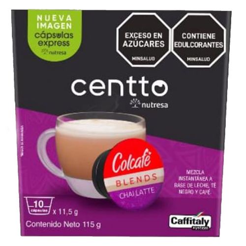 CAPSULA CHAI LATTE CENTTO X 10UND*11.5GR