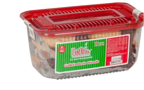 DEDO RIZADO CHOCOL  DOMO CASERITAS*500GR