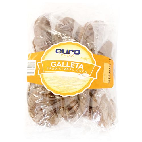 GALLETA  EUROMAX CUCA X   320GR