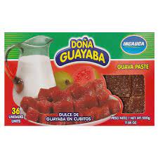 DULCE DOÑA GUAYABA CUBITOS  x 36 UNDS