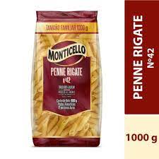 PASTA PENNE RIGATE MONTICELLO X 1000 GR