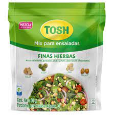 TOPPINGS TOSH FINAS HIERBAS 80GR