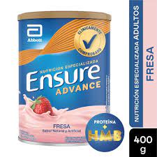 ENSURE ADVANCE FRESA  x 400 GR