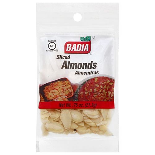ALMENDRAS HOJUELAS BADIA x 24.5 GR