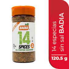 SAZONADOR 14ESPECIESSINSAL BADIA*125.68G