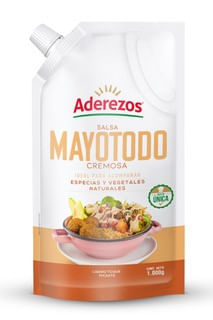 SALSA MAYOTODO ADEREZOS  x 1000 GR