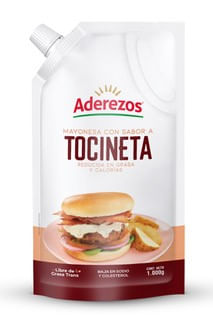 MAYONESA SABOR TOCINETA ADEREZOS*1000GR