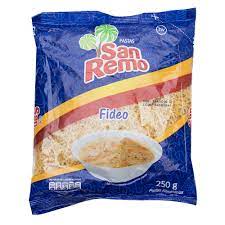 PASTA SAN REMO FIDEO x 200GRS