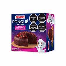 PONQUE BIMBO VINO *400GR