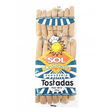 TOSTADA SOL DE ORIENTE BLANCA  x 340GR