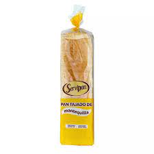 PAN TAJADO MANTEQUILLA SERVIPAN  x 550GR
