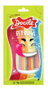 GOMAS FITINHA ARCOIRIS ACIDA DOCILE*70GR