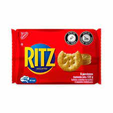 GALLETA RITZ PLAIN X 6UND *120GR
