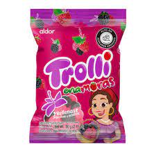 GOMAS TROLLI ENAMORAS RELLENAS  X 60GR