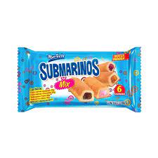 SUBMARINO SURTIDO BIMBO x 6UDS *204GR