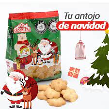 GALLETA NAVIDENA CASERITAS BOLSA *200GR