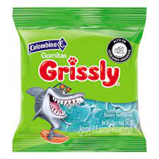 GOMA GRISSLY SNACK TIBURON*50GR