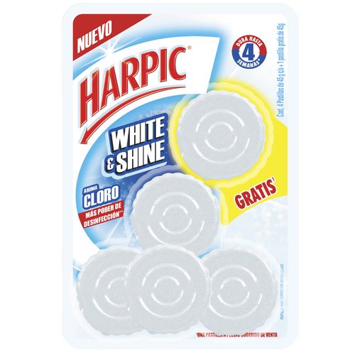 PASTILLAS WHITE AND SHINE  x  5 UND