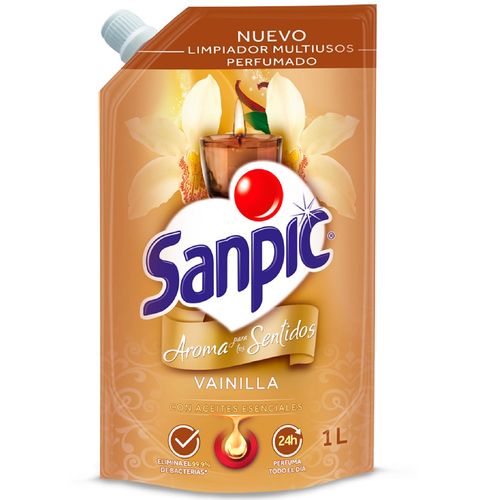 SANPIC VAINILLA DOY PACK  x  1 LT