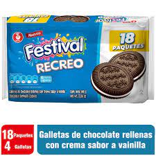 GALLETA FESTIVAL RECREO 18UND*648GR