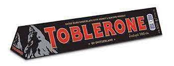 GALLETA TOBLERONE NEGRO *100 GR