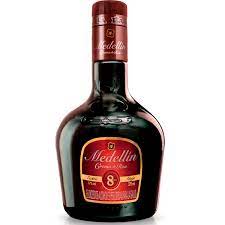 CREMA DE RON MEDELLIN 8 AÑOS  x 375ML
