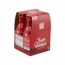 CAFE FRIO BOTELLA JUAN VALDEZ*4UND*250ML