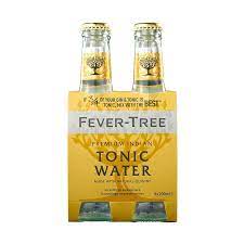 AGUA TONICA FEVER TREE X 4 UND * 200 ML
