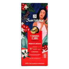 CÁPSULAS JUAN VALDEZ CAFÉ MUJERES 44.8GR