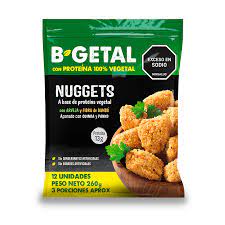 NUGGETS BGETAL PROTEINA 12UN*260GR