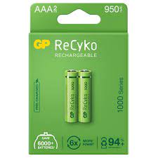 PILA RECARGABLE GP AAA