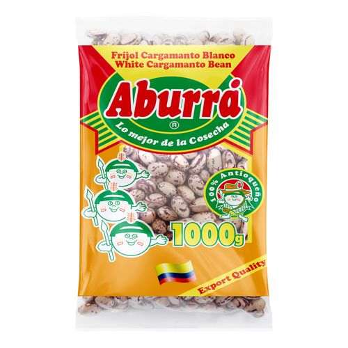 FRIJOL ABURRA IMP CARGAMA BLANCO*1000GR