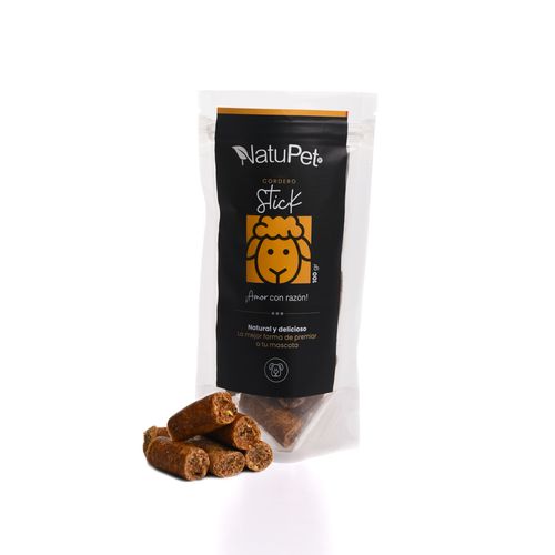 SALCHICHA CORDERO NATUPET STICK*100GR