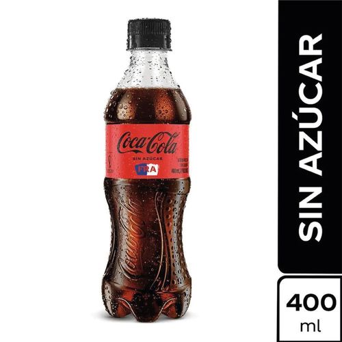 GASEOSA COCA COLA ZERO *400ML