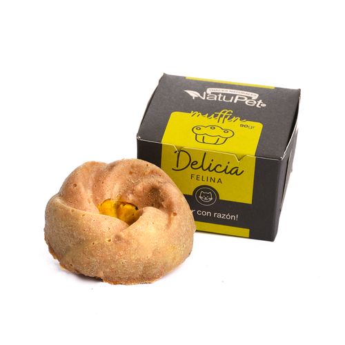 MUFFIN NATUPET DELICIA FELIN HIGADO*90GR