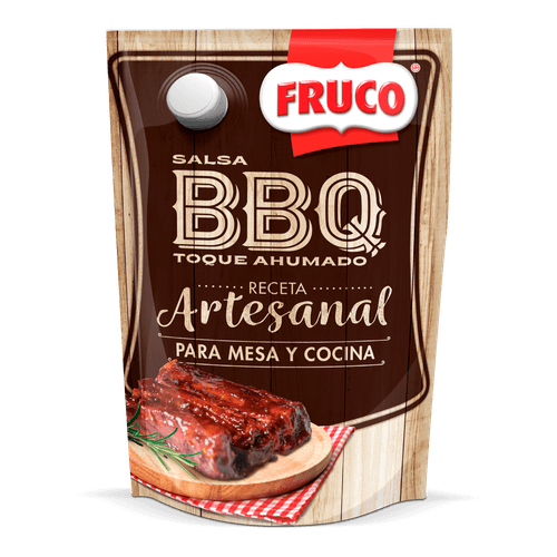 SALSA BBQ ARTESANAL FRUCO x 380GR