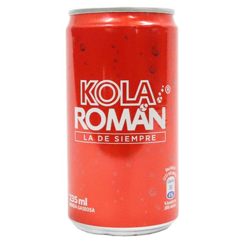 GASEOSA KOLA ROMAN LATA  x 235 ML