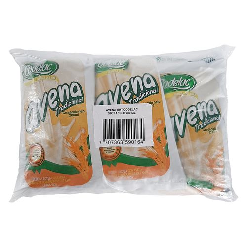 BEBIDA LACTEA AVENA CODELAC X6UND *200ML