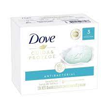 JABON DOVE CUIDA Y PROTEGE x 3UND x 90GR