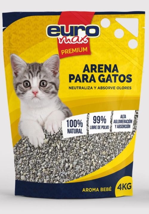 ARENA DE GATOS EUROMAX X 4000 GR