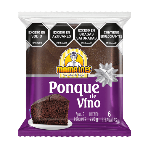 PONQUE VINO BOLSA MAMA INES *220GR