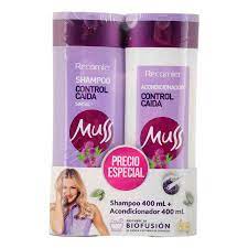 SHAMPOO MUSS CONTROL CAIDA*400ML+ACONDI