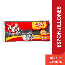 ESPONJILLA BON BRIL PAGUE 12 LLEVE 16UND